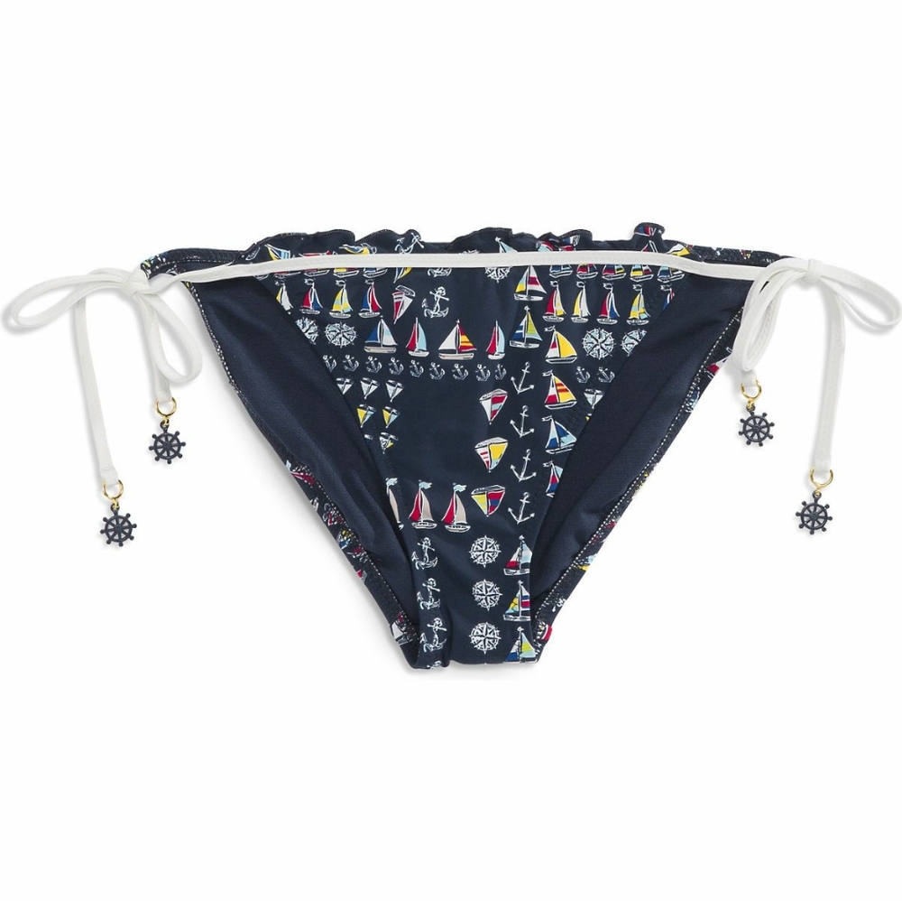 What Floats Your Boat String Tie Side Bikini Botto